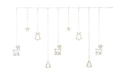 Led lichtervorhang weihnachten gebraucht kaufen  Oyten