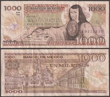 El Banco De México, 1.000 pesos, 1985, muito bom estado+, P-85 comprar usado  Enviando para Brazil