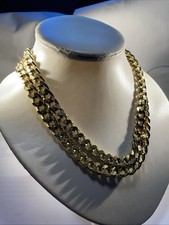 Modeschmuckkette goldfarbend . gebraucht kaufen  Hamburg