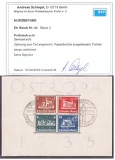 Block sonderstempel befund gebraucht kaufen  Wrohm