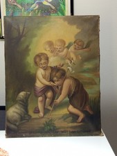 Antico dipinto olio usato  Ghemme