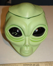 Antigo Alien Pops Display Cabeça Verde Recipiente de Doces Plástico Molde Década de 1990 97 comprar usado  Enviando para Brazil