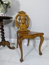 Antique hall chair for sale  SKIPTON