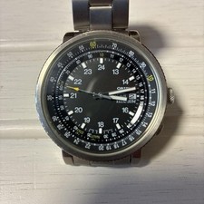 Orient Kingmaster EM58-C0 relógio automático de titânio usado descontinuado comprar usado  Enviando para Brazil