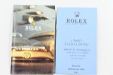 Small rolex catalogue for sale  ASHTON-UNDER-LYNE