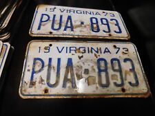 Virginia license plates for sale  Westminster