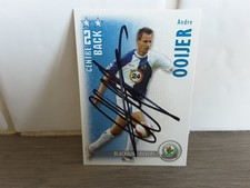 BLACKBURN - Andre Ooijer cartão de troca de futebol assinado à mão Shoot Out  comprar usado  Enviando para Brazil