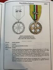 Croce commemorativa militare usato  Napoli