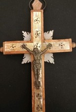 Croix jérusalem nacre d'occasion  Labruguière