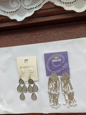 Two pairs earrings for sale  GREENFORD