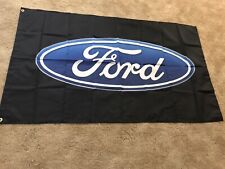 Bandeira Ford 3x5 pés carro Motor Company preto, usado comprar usado  Enviando para Brazil