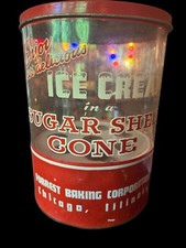 Suporte de cone de casca de açúcar para sorvete - por Forest Baking Co, Chicago - Vintage comprar usado  Enviando para Brazil