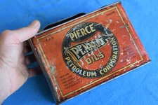LATA DE ÓLEO VINTAGE ANTIGA MOTOCICLETA HARLEY INDIAN HENDERSON ACE FOUR PIERCE comprar usado  Enviando para Brazil