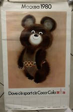 Poster originale olimpiadi usato  Forli