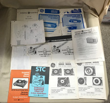 Lote de 17 Manuales y Papeles de Reparación/Servicio GE Varios De Colección segunda mano  Embacar hacia Mexico