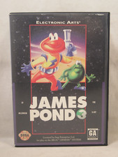 Estojo James Pond 3 Operation Starfish (SEGA Genesis) autêntico SOMENTE CAIXA comprar usado  Enviando para Brazil