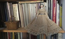 Antique porcelain doll d'occasion  Expédié en Belgium