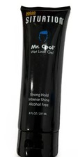 Hair Situation Mr. Gel para cabelo Cool Wet Look Strong Hold sem álcool comprar usado  Enviando para Brazil