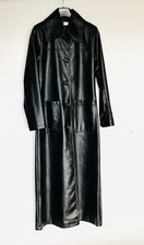 Black vegan leather for sale  LONDON