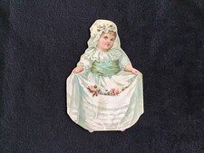 VESTIDO FANTASIA MENINA DIE CUT SABONETE PEROLADO SUCATA VITORIANA ADV. CARTÃO COMERCIAL comprar usado  Enviando para Brazil