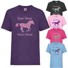 Horse tshirt childs for sale  NEWQUAY