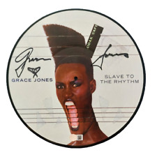 GRACE JONES Slave To The Rhythm LP vinil ASSINADO disco de imagem autógrafo, usado comprar usado  Enviando para Brazil