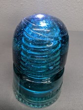 Hemingray aqua glass for sale  Iola