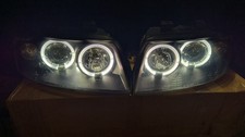 Preto 2002-2005 Audi A4 S4 B6 Dual Halo conjunto de projetor de halogênio obsoleto SONAR comprar usado Preto 2002-2005 Audi A4 S4 B6 Dual Halo conjunto de projetor de halogênio obsoleto SONAR comprar usado  Enviando para Brazil