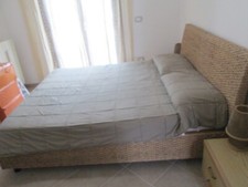Letto etnico foglia usato  Milano