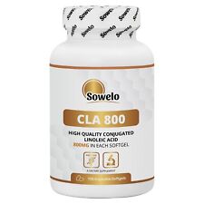 Cápsulas gelatinosas CLA 800mg – Ácido linoleico conjugado para metabolismo de gordura – Sowelo comprar usado  Enviando para Brazil
