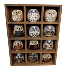 Miniature ceramic owl for sale  Buda
