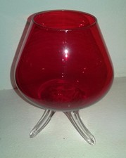 Verre trepied rouge d'occasion  France