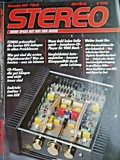 STEREO 12/87 SONY DTC 1000 ES,ACCUPHASE CP 70,AUDIODATA BIJOU,ASR EMITTER 1 comprar usado  Enviando para Brazil