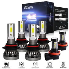 Para Toyota Corolla 2009 2010 2011 2012 2013 6x farol de LED Hi/Lo + conjunto de luzes de neblina comprar usado  Enviando para Brazil