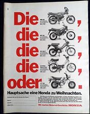 Honda riginale werbung gebraucht kaufen  Vechta