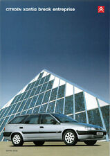 Catalogue prospekt brochure Citroën Xantia break Entreprise 2000 FR, usado comprar usado  Enviando para Brazil