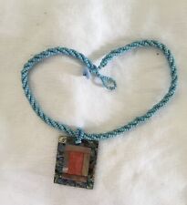 Collier turquoise nacre d'occasion  Nice-