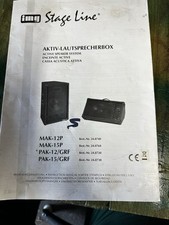Aktiv lautsprecher gebraucht kaufen  Triptis