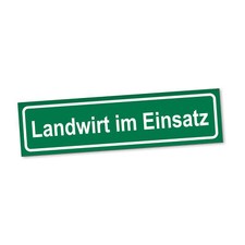 Landwirt einsatz magnetschild gebraucht kaufen  Leipzig