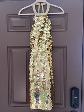Gold shinny gown for sale  Wilkes Barre
