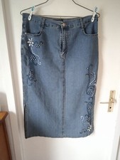 Jupe longue jean d'occasion  Guise