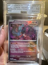 Flutter Mane 043/131 Master Ball Prismatic Evolutions - Classificação AGS 10 Gem Estado perfeito comprar usado  Enviando para Brazil
