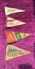 Four vintage pennant for sale  MANCHESTER