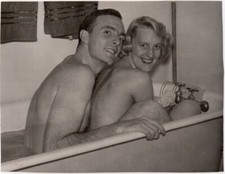Casal nu na banheira, década de 1940 comprar usado  Enviando para Brazil