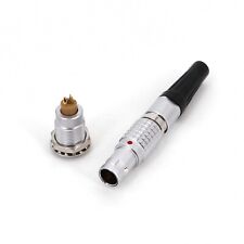 Conector de enchufe de cable macho y hembra de montaje en panel Push Pull FGG EGG 0B 2 pines 9 mm segunda mano  Embacar hacia Mexico