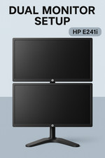 Dual vertical monitor for sale  CROYDON