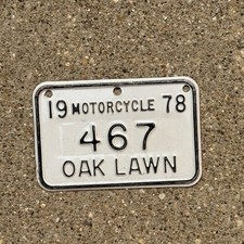1978 illinois motorcycle for sale  USA