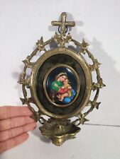 Bénitier bronze doré d'occasion  Latronquière