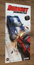 Pôster muito raro Burnout Dominator 60x30cm jogos PlayStation EA comprar usado  Enviando para Brazil