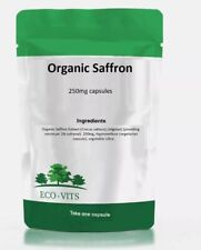 Cápsulas orgânicas de açafrão 250mg – Suporte ao humor e bem-estar emocional, usado comprar usado  Enviando para Brazil